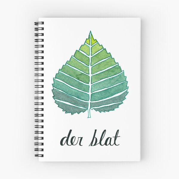 Item preview, Der Blat (The Leaf) designed and sold by Divyam Chaya Bernstein.