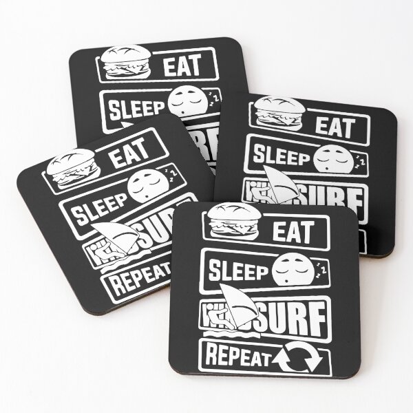 Item preview, Born to windsurf foreced to work Eat Sleep Windsurf Repeat Born to Surf Evolution of Windsurfing Gift Premium Apparel Funny Holiday Xmas designed and sold by DesignByHeartUK.