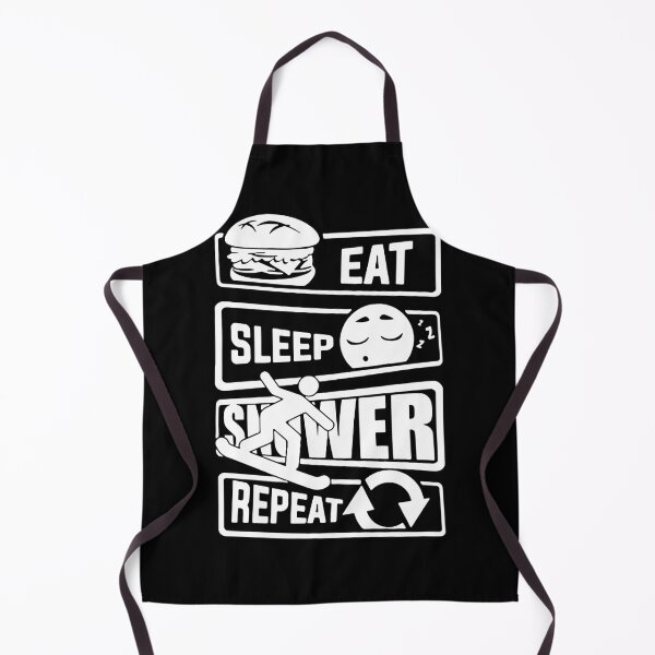 Item preview, Eat Sleep Snower Repeat Evolution of Snowboard love snowboarding winter sports craze Inspiration Joy Mood Funny designed and sold by DesignByHeartUK.
