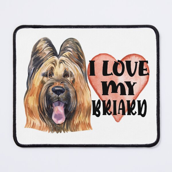 Item preview, I Love My Briard Dog|Briard Dog designed and sold by yousseftalat2.