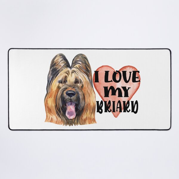 Artikelvorschau, Ich liebe meinen Briard-Hund|Briard-Hund entworfen und verkauft von yousseftalat2.