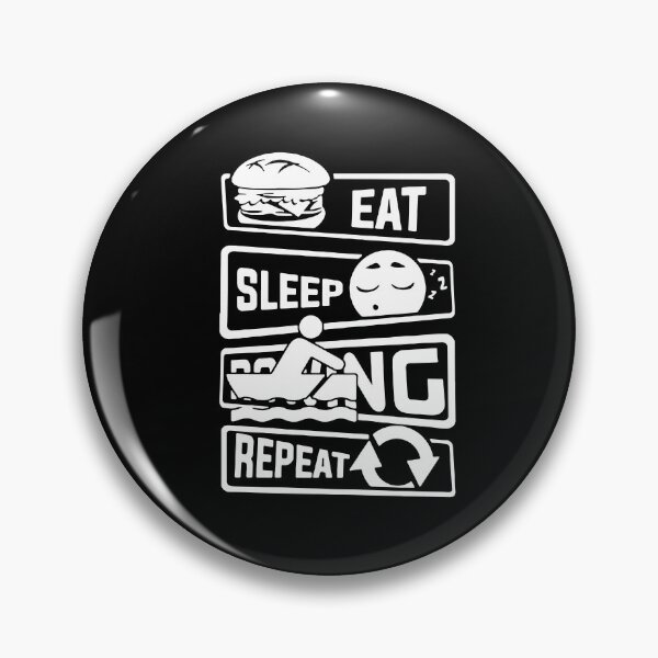 Item preview, Eat Sleep Rowing Repeat Love rowing Eat Sleep row Love Rowing Born to Row Gift Premium Apparel Funny Holiday Xmas designed and sold by DesignByHeartUK.