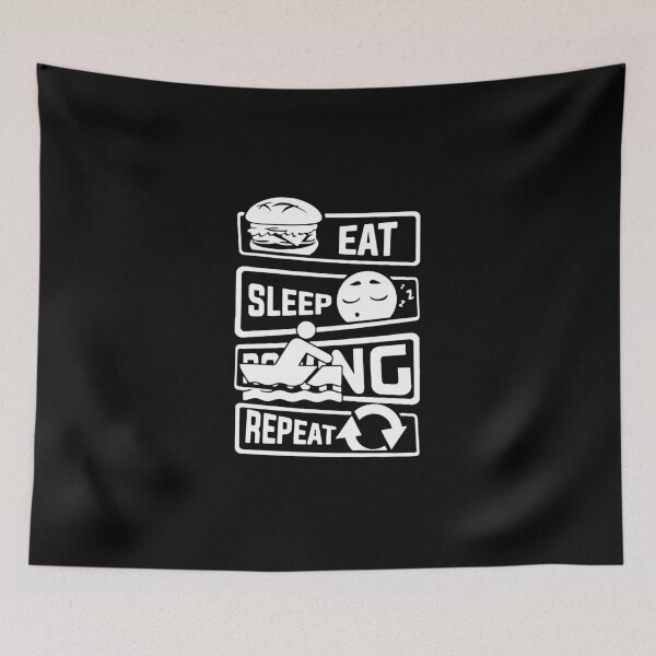 Item preview, Eat Sleep Rowing Repeat Love rowing Eat Sleep row Love Rowing Born to Row Gift Premium Apparel Funny Holiday Xmas designed and sold by DesignByHeartUK.