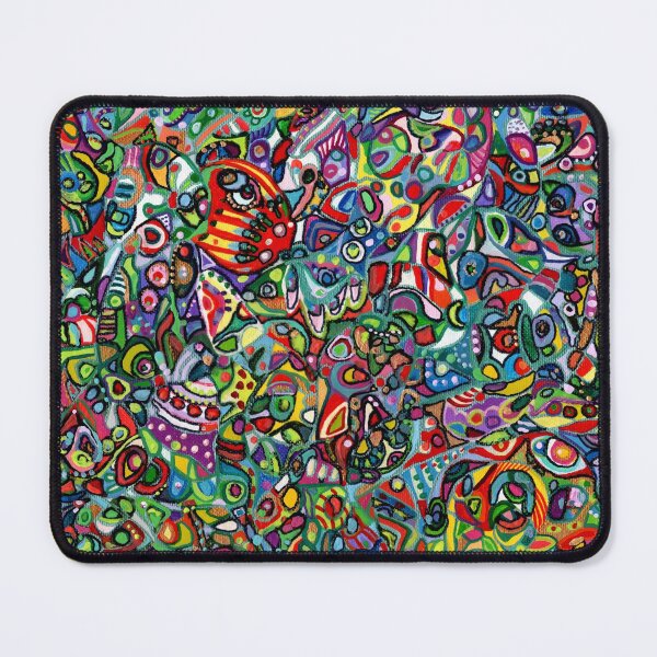 Item preview, 60. Wiii...colorful explosion, live, power, cuteness, sweet abstract doodle by Veera Zukova designed and sold by Veera Zukova.