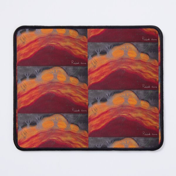 Item preview, Fiery landscape designed and sold by Rebekah Gavra.