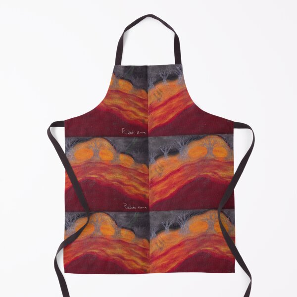 Item preview, Fiery landscape designed and sold by Rebekah Gavra.
