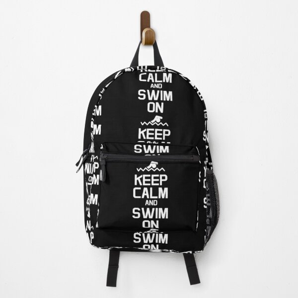 Item preview, Keep Calm and Swim On Love Swimming Life in the Fast Lane Swimming Art Design Happy Apparel Essential Inspiration Joy Mood Funny designed and sold by DesignByHeartUK.