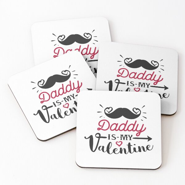 Item preview, Daddy is my valentine-valentines day 2022 designed and sold by Hartics.