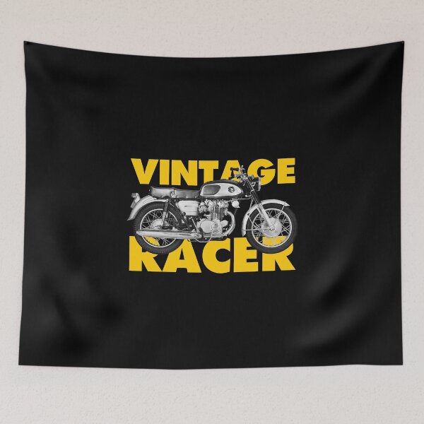 Item preview, Classic Japanese Motorcycle - CB450 Black Bomber 1965 designed and sold by vintageracer.