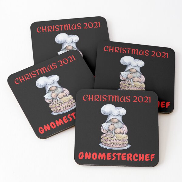 Item preview, Christmas 2021 Gnomesterchef funny little baking gnome design designed and sold by BuddyBoots.