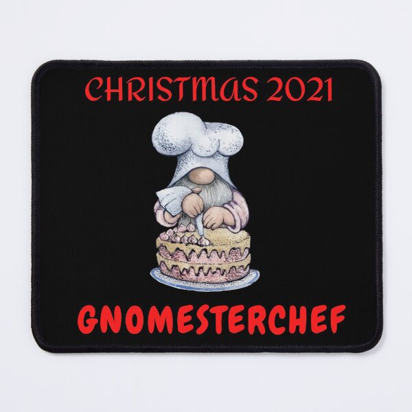 Item preview, Christmas 2021 Gnomesterchef funny little baking gnome design designed and sold by BuddyBoots.