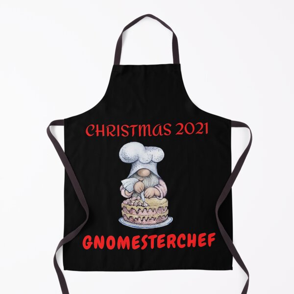 Item preview, Christmas 2021 Gnomesterchef funny little baking gnome design designed and sold by BuddyBoots.