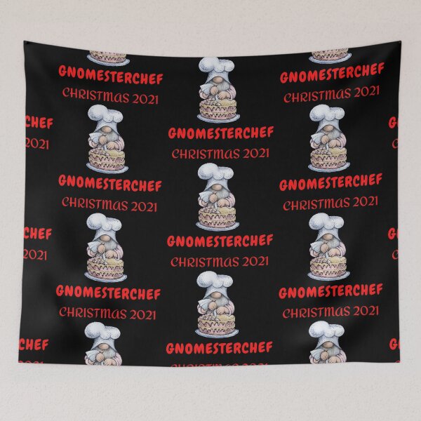 Item preview, Christmas 2021 Gnomesterchef funny little baking gnome design designed and sold by BuddyBoots.