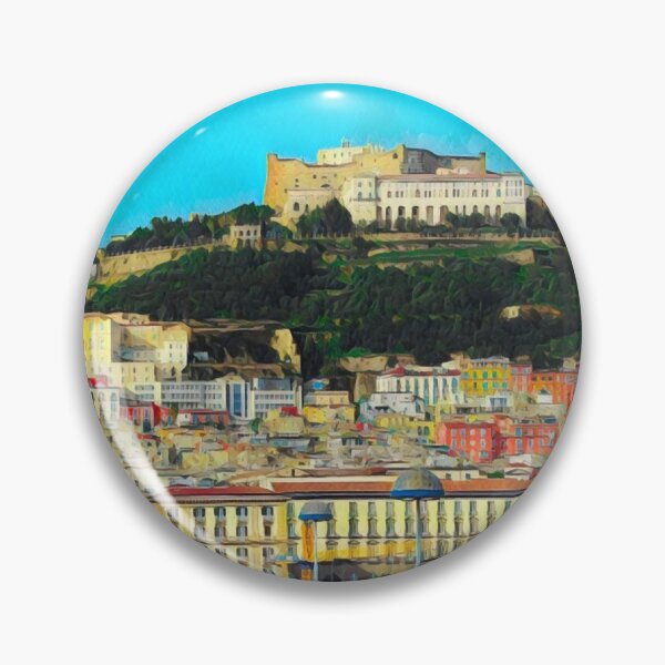 Item preview, Napoli Skyline designed and sold by Sofia-Draws.