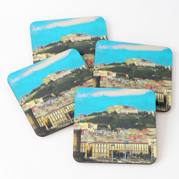 Item preview, Napoli Skyline designed and sold by Sofia-Draws.