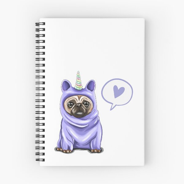 Item preview, Pug in Unicorn costume  painted design designed and sold by AnnastasiiaD.