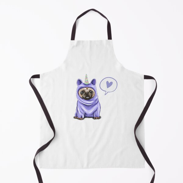 Item preview, Pug in Unicorn costume  painted design designed and sold by AnnastasiiaD.