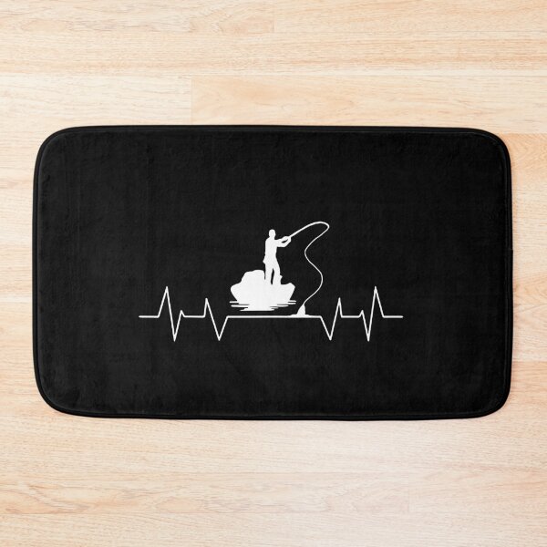 Item preview, Love Fishing Born to go fishing Forced to work Fisherman Stick Figure Holding Fish Bones I love Fishing Art Design Happy Apparel Essential Inspiration Joy Mood Funny designed and sold by DesignByHeartUK.