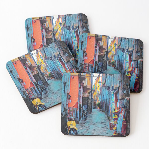 Item preview, Naples Streets designed and sold by Sofia-Draws.