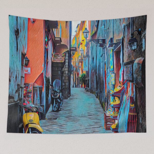 Item preview, Naples Streets designed and sold by Sofia-Draws.