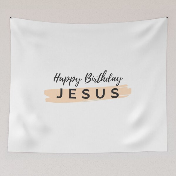 Item preview, Happy Birthday Jesus designed and sold by dfranc.