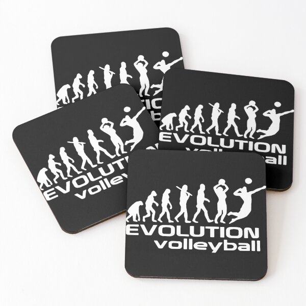 Item preview, Evolution of Volleyball Love Volleyball Born to play volleyball Forced to work Art Design Happy Apparel Essential Inspiration Joy Mood Funny designed and sold by DesignByHeartUK.