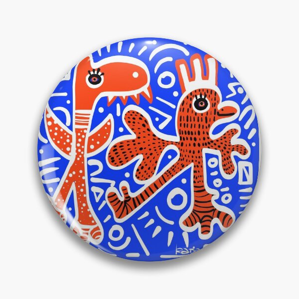 Item preview, Creatures in orange designed and sold by kbackesneu.