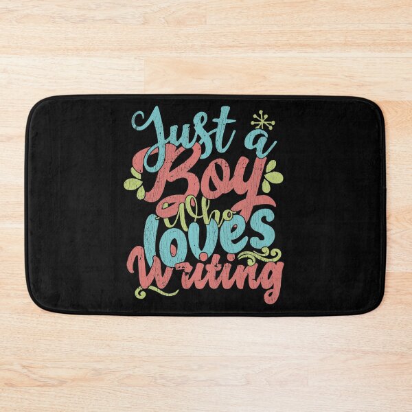 Item preview, Just A Boy Who Loves Writing Gift graphic designed and sold by theodoros20.