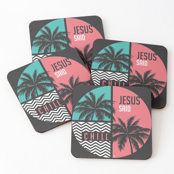 Item preview, Jesus said chill / Colorful designed and sold by Yuzik.