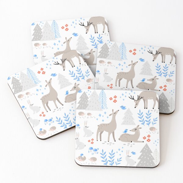 Item preview, Winter wonderland woodland designed and sold by Katbydesign.