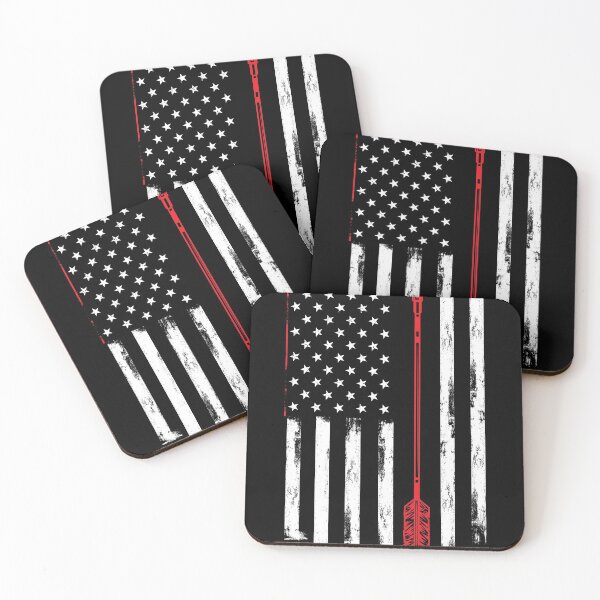 Item preview, Archery Bow and USA Flag for archer designed and sold by Arneeeeee.