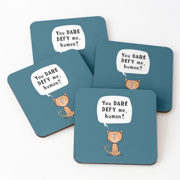 Item preview, You DARE DEFY me, human? designed and sold by tinckelly.