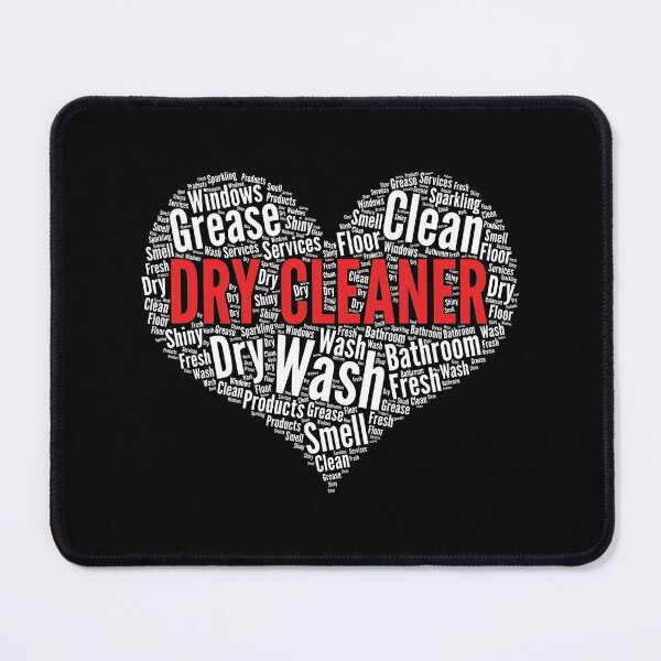 Item preview, Dry Cleaner Heart Shape Word Cloud Design design designed and sold by theodoros20.
