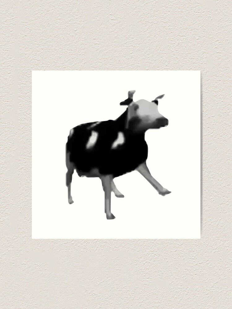 Polish Dancing Cow Meme Art Print For Sale By Beepymallow Redbubble