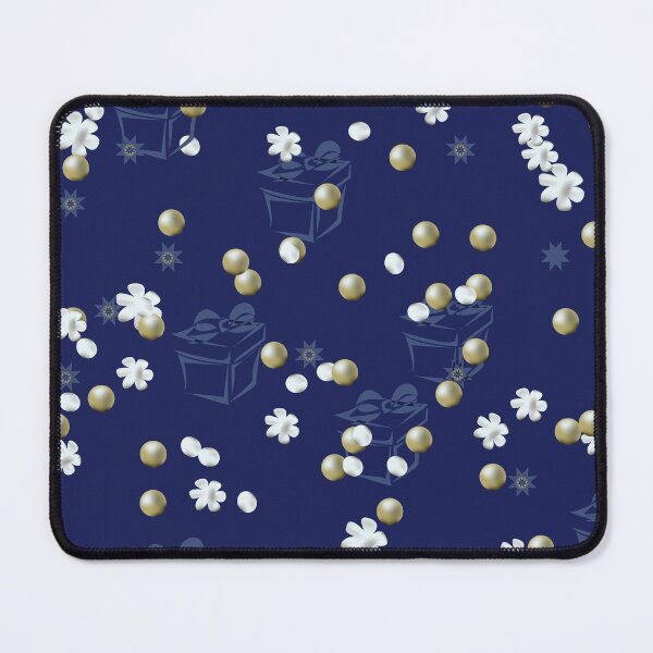 Item preview, gift, pearls, Christmas stars, blue ribbon designed and sold by Natairbrush.