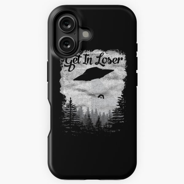 Society6  iPhoneケース  Get In Loser 宇宙 UFO Get In Loser iPhone Cases for Sale | Redbubble