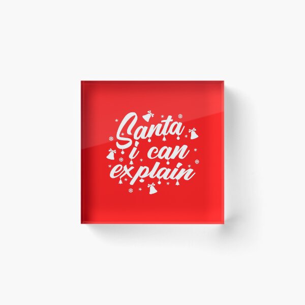 Item preview, santa i can explain designed and sold by MARRTDESIGN.