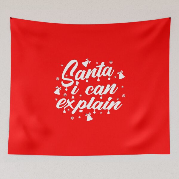 Item preview, santa i can explain designed and sold by MARRTDESIGN.