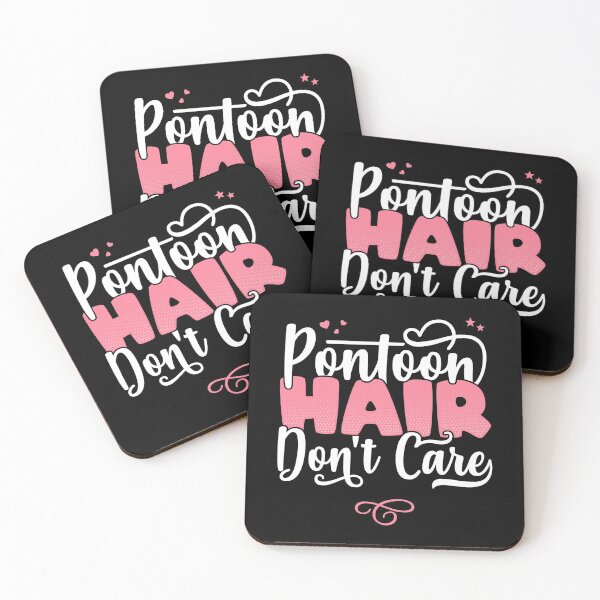 Item preview, Pontoon Hair Don't Care - Funny Boating Pontoon queen graphic designed and sold by theodoros20.