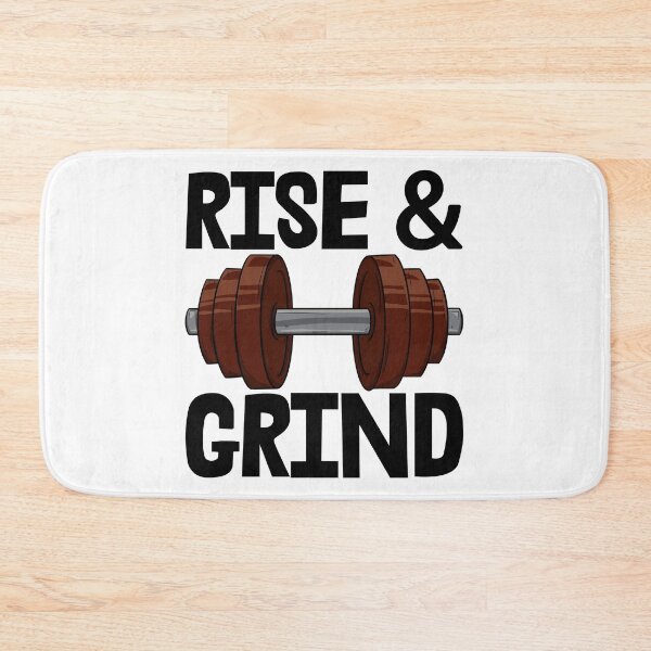 Item preview, Rise & Grind Dumbbell designed and sold by Bendthetrend.