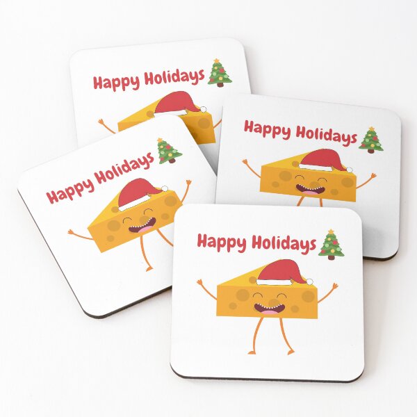 Item preview, Happy Holidays With Cheese designed and sold by AnnaAndVibes.