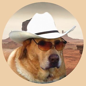 Artwork thumbnail, Doggo Stickers: Cowboy by Elisecv
