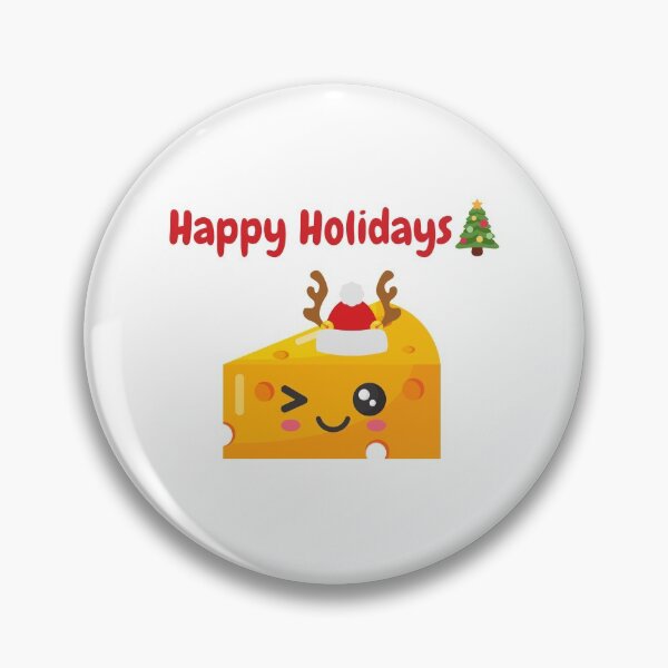 Item preview, Happy Holidays With Cheese designed and sold by AnnaAndVibes.