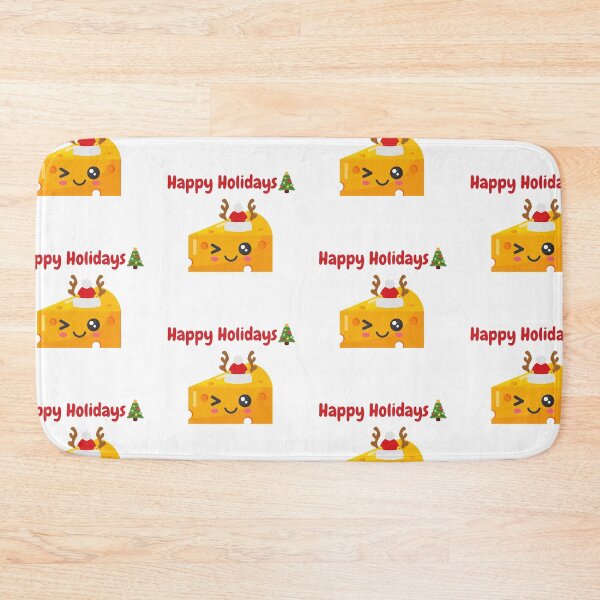 Item preview, Happy Holidays With Cheese designed and sold by AnnaAndVibes.