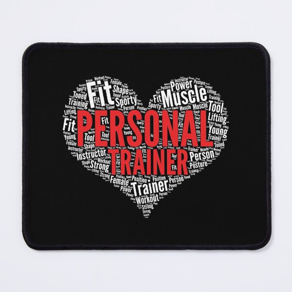 Item preview, Gym Personal Trainer Heart Shape Exercise Fitness Training graphic designed and sold by theodoros20.