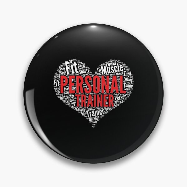 Item preview, Gym Personal Trainer Heart Shape Exercise Fitness Training graphic designed and sold by theodoros20.
