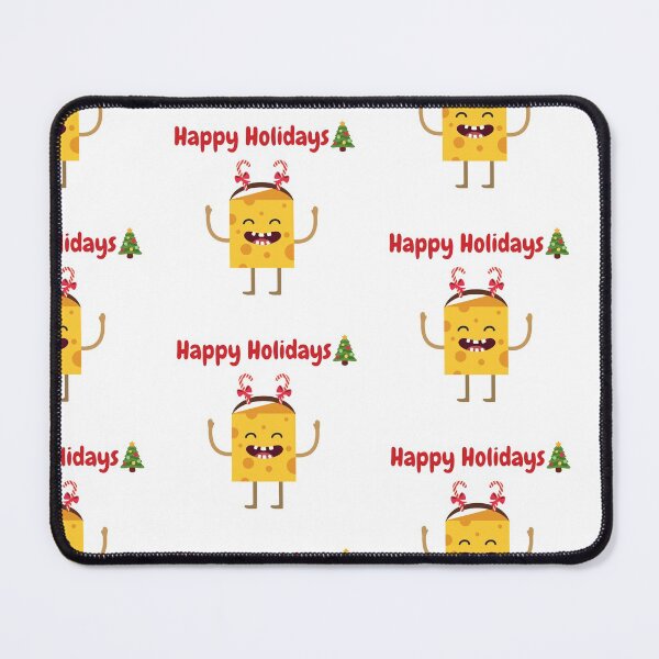 Item preview, Happy Holidays With Cheese designed and sold by AnnaAndVibes.