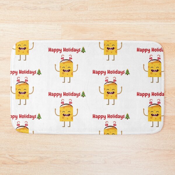 Item preview, Happy Holidays With Cheese designed and sold by AnnaAndVibes.