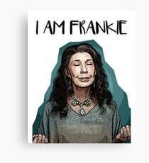 Frankie Bergstein Sticker Canvas Print