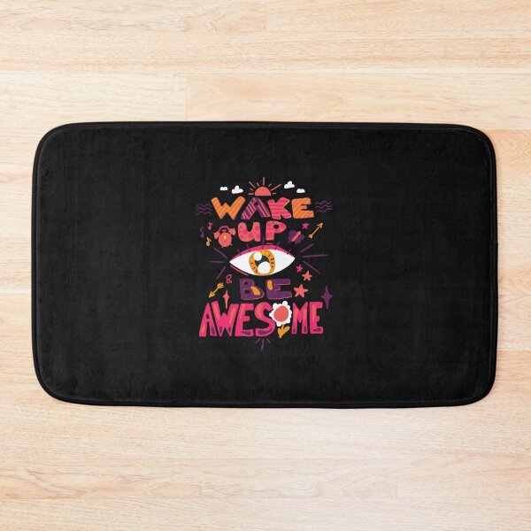 Item preview, WAKE UP BE AWESOME designed and sold by FbCreative.